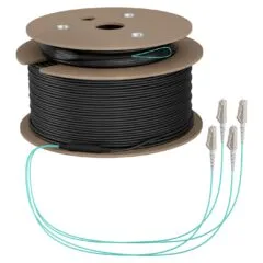 EFB Trunkkabel U-DQ(ZN)BH OM3 4G (1x4) LC-LC 80m Dca LSZH