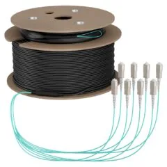 EFB Trunkkabel U-DQ(ZN)BH OM3 8G (1x8) SC-SC 120m Dca LSZH