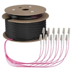 EFB Trunkkabel U-DQ(ZN)BH OM4 12G (1x12) LC-LC 170m Dca LSZH