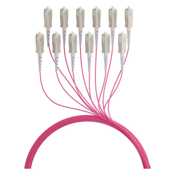EFB Trunkkabel U-DQ(ZN)BH OM4 12G (1x12) SC-SC 50m Dca LSZH — image 3