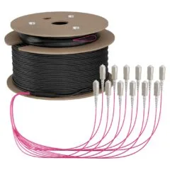 EFB Trunkkabel U-DQ(ZN)BH OM4 12G (1x12) SC-SC 90m Dca LSZH