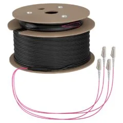 EFB Trunkkabel U-DQ(ZN)BH OM4 4G (1x4) LC-LC 140m Dca LSZH