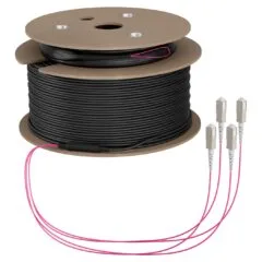 EFB Trunkkabel U-DQ(ZN)BH OM4 4G (1x4) SC-SC 130m Dca LSZH