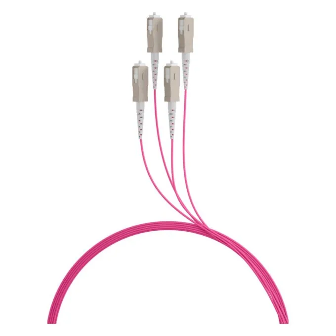 EFB Trunkkabel U-DQ(ZN)BH OM4 4G (1x4) SC-SC 140m Dca LSZH — image 3
