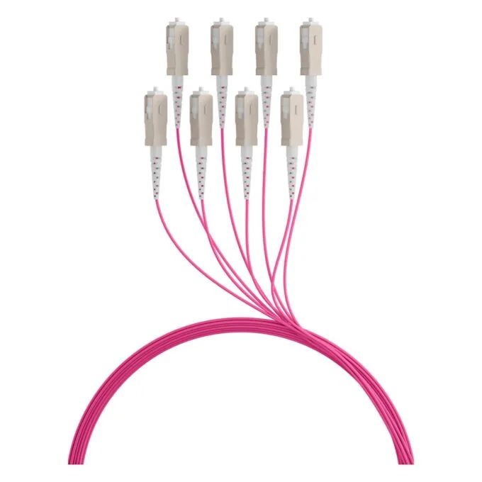 EFB Trunkkabel U-DQ(ZN)BH OM4 8G (1x8) SC-SC 100m Dca LSZH — image 3