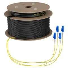 EFB Trunkkabel U-DQ(ZN)BH OS2 4E (1x4) LC-LC 130m Dca LSZH G657A1