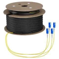 EFB Trunkkabel U-DQ(ZN)BH OS2 4E (1x4) SC-SC 160m Dca LSZH G657A1