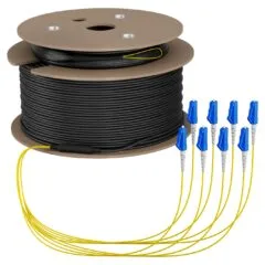 EFB Trunkkabel U-DQ(ZN)BH OS2 8E (1x8) LC-LC 180m Dca LSZH G657A1