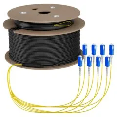 EFB Trunkkabel U-DQ(ZN)BH OS2 8E (1x8) SC-SC 100m Dca LSZH G657A1