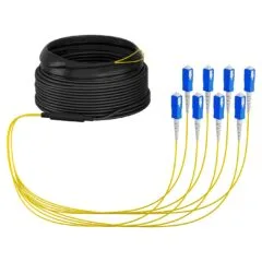 EFB Trunkkabel U-DQ(ZN)BH OS2 8E (1x8) SC-SC 40m Dca LSZH G657A1