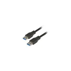 EFB USB3.0 Anschlusskabel A-A, St.-St., 5,0m, schwarz, Premium