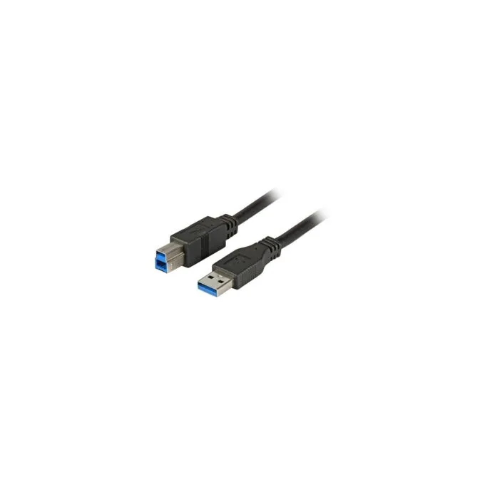 EFB USB3.0 Anschlusskabel A-B,St-St,3m,schwarz,Premium — image 1