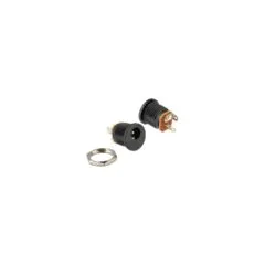 Einbaubuchse DC 2.1 x 5.5 mm Lötversion