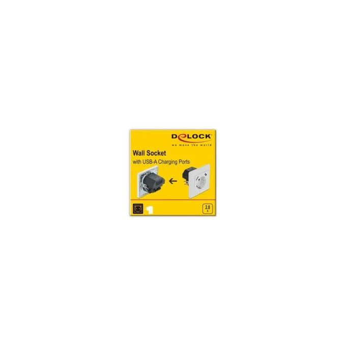 Einbausteckdose mit 2 x USB Typ-A Ladeport 2.8 A — image 4
