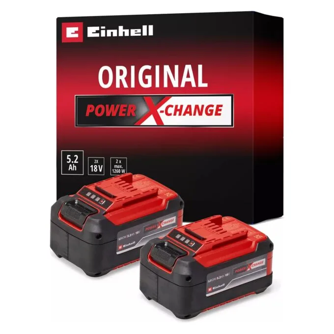 Einhell 2x 18V 5.2Ah PXC Twinpack — image 2