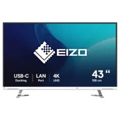 EIZO 108cm (42.5') EV4340X-WT 16:09 4K 2xHDMI+DP+USB-C IPS