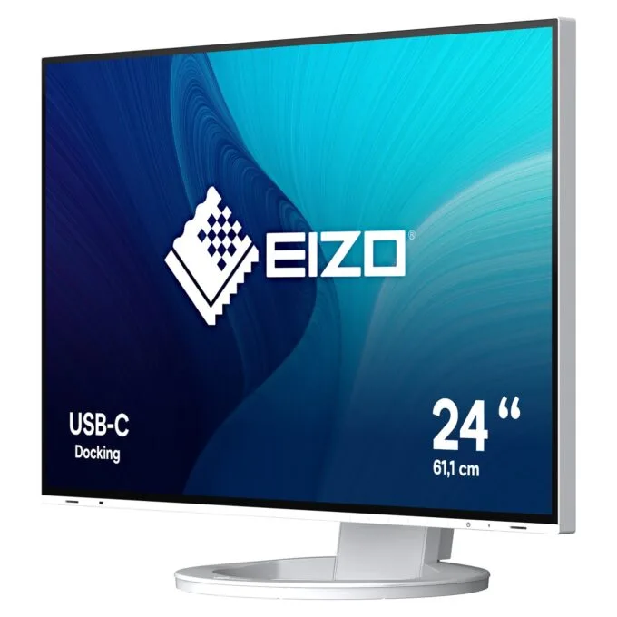 EIZO 61.0cm (24') EV2485-WT 16:10 HDMI+DP+USB-C IPS wh. — image 2