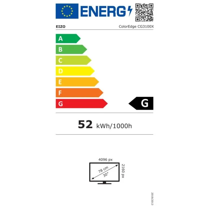 EIZO 77.5cm (30,5') CG3100X 17:9 HDMI+DP+USB-C 4K Black — image 9