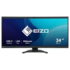 EIZO 86.7cm (34.1') EV3450XC-BK 21:9 4K 2xHDMI+DP+USB-C Curv