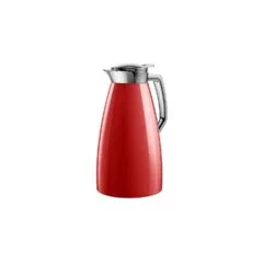 Emsa F4140300 Plaza Isolierkanne. 1 Liter. Rot