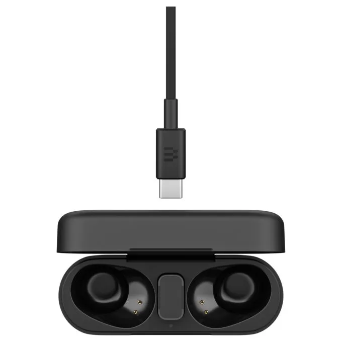 Epos Adapt E1 schwarz Bluetooth TWS Earbuds Multi-Connect IPX5 Hybrid ANC Ladecase USB-C Dongle OhrAdapter Teams und ... — image 2
