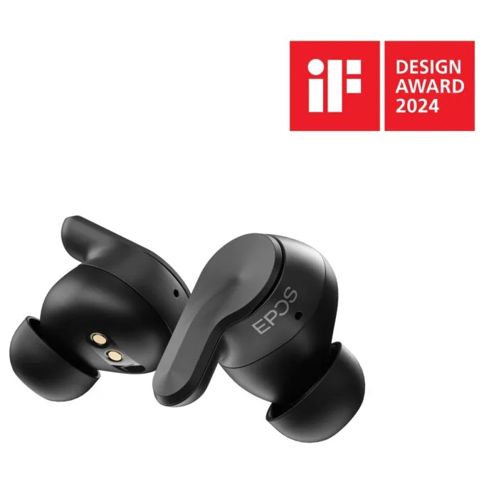 Epos Adapt E1 schwarz Bluetooth TWS Earbuds Multi-Connect IPX5 Hybrid ANC Ladecase USB-C Dongle OhrAdapter Teams und ... — image 14