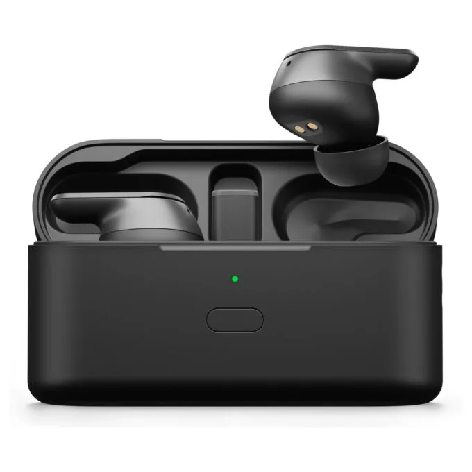 Epos Adapt E1 schwarz Bluetooth TWS Earbuds Multi-Connect IPX5 Hybrid ANC Ladecase USB-C Dongle OhrAdapter Teams und ... — image 3
