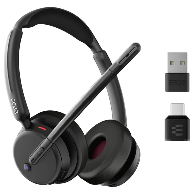 Epos Impact 500 MS UC ANC WL USB-C+A beidseitiges On-ear Bluetooth Headset inkl. BT Dongle Teams zertifiziert — image 9