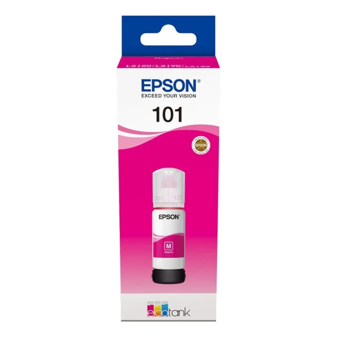 EPSON 1LB EcoTank Magenta ink bottle — image 1