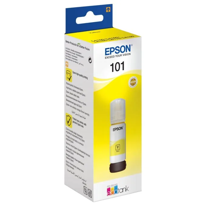 EPSON 1LB EcoTank Yellow ink bottle — image 2