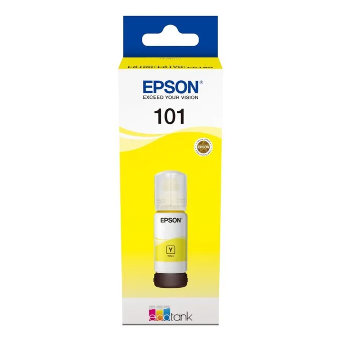 EPSON 1LB EcoTank Yellow ink bottle — image 1