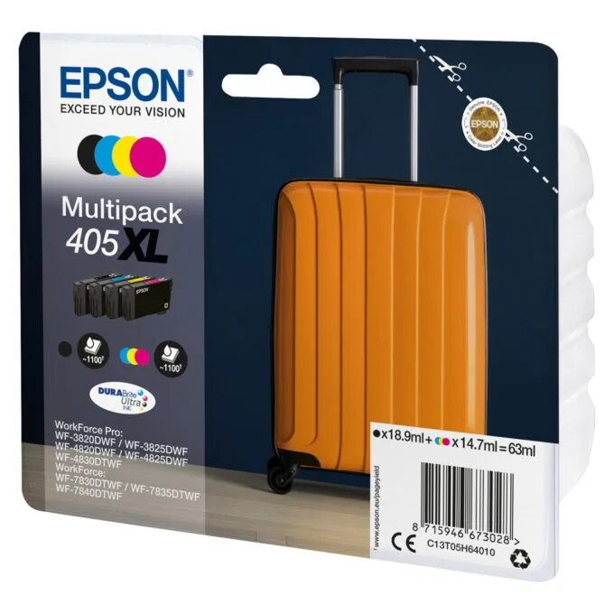 Epson 405XL Multipack - 4er-Pack - XL - Schwarz, Gelb, Cyan, Magenta — image 2