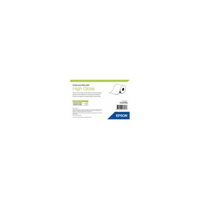 EPSON High Gloss Label 51mmx33m Continuous Roll — image 1