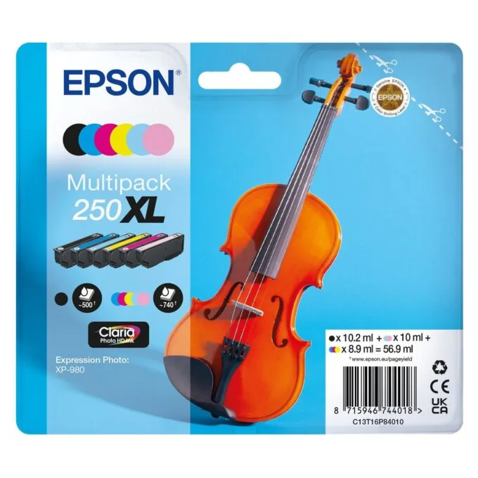 Epson Original T16P8 XL Druckerpatrone - Multipack 6 Farben C13T16P84010 — image 1