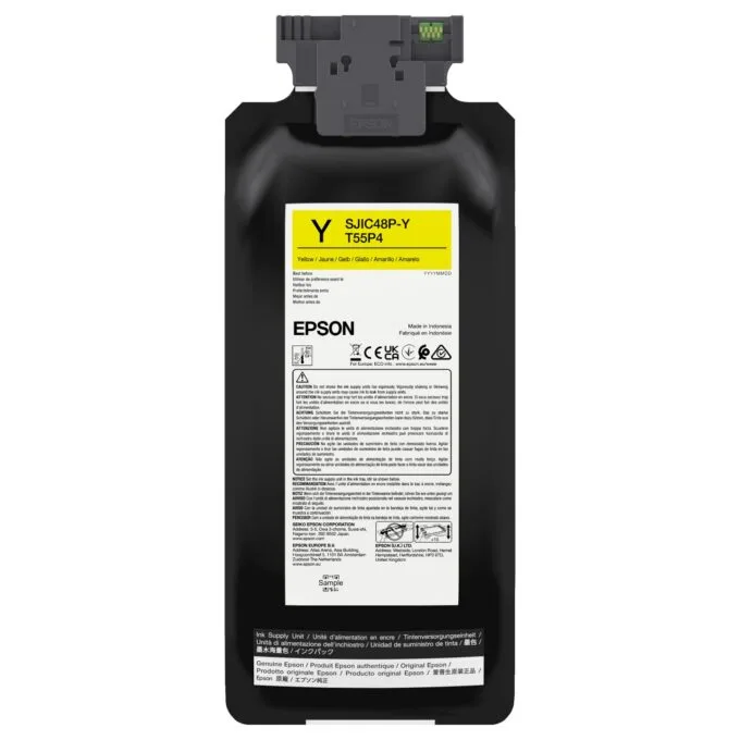 EPSON Tinte gelb 480ml CW C8000 — image 1