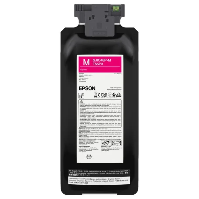 EPSON Tinte magenta 480ml CW C8000 — image 1