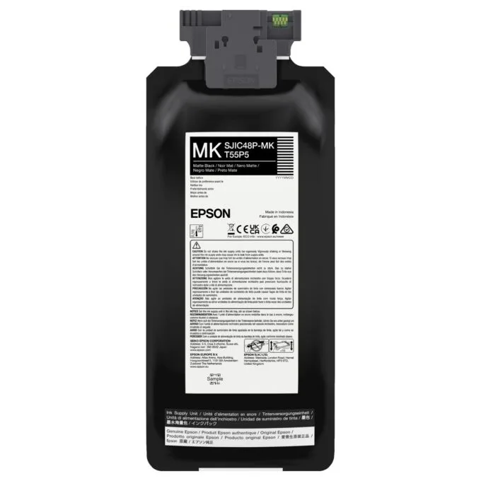 EPSON Tinte schwarz (matt) 480ml CW C8000 — image 1