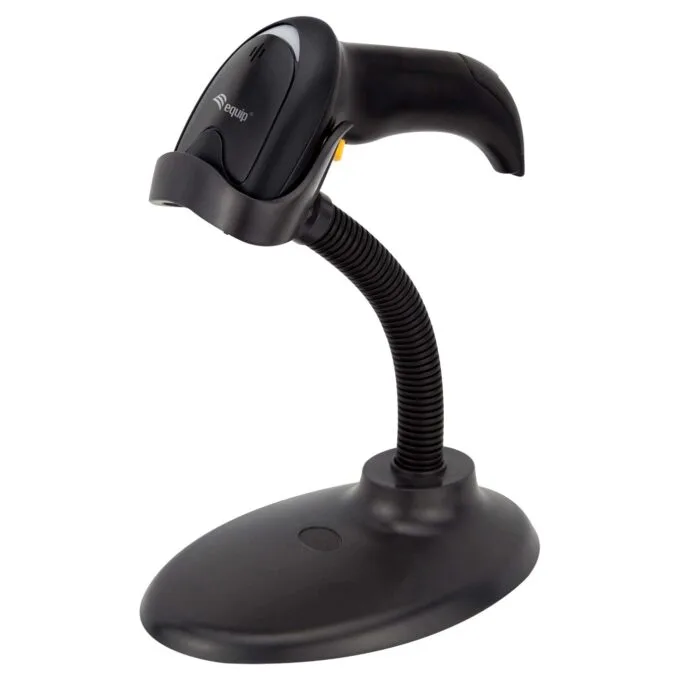 Equip 1D-Barcodescanner Laser USB+Halter schwarz — image 6