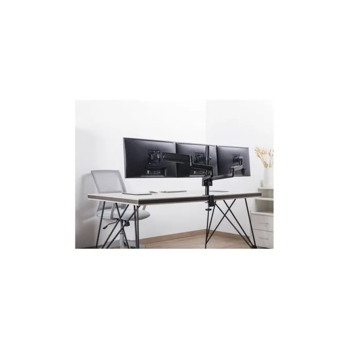 EQUIP 650134 17'-27' Neig- schwenkbare Verdreifachenmonitorhalter — image 6