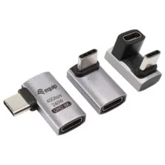 Equip Adapter USB 4.0 - to USB-C 40Gbps. 240W PD. 3er-Pack gr