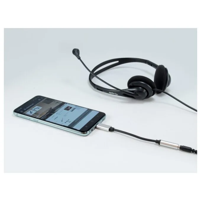 Equip Adapter USB-C - to Audio DAC 4-Pin 3.5mm St Bu 0.15m sw — image 3