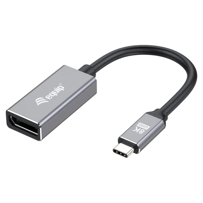 Equip Adapter USB-C - to DisplayPort 1.4 8K60Hz 0.15m gr — image 1