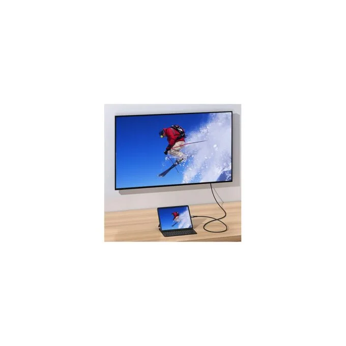 Equip Adapter USB-C - to DisplayPort 8K60Hz 1.00m sw — image 6
