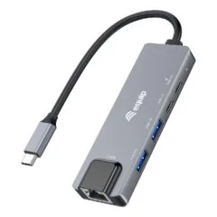 Equip Adapter USB-C - to RJ45 10 100 1000 2500 Mbps + USB 3.2