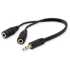 Equip Audiokabel Splitter 3.5mm 1x St 2x Bu