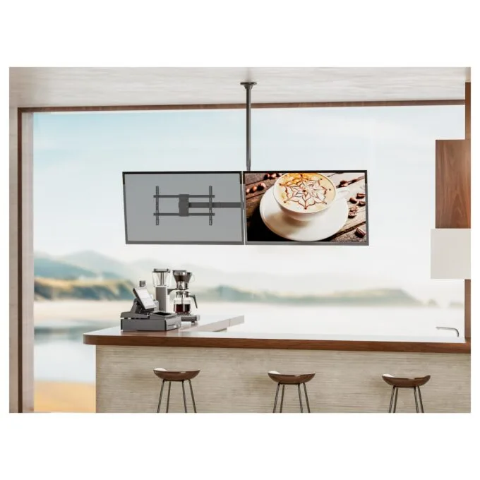 Equip Deckenhalterung 32'-60' 2TFT 40Kg Manu Dual-Screen sw lite Retail — image 7