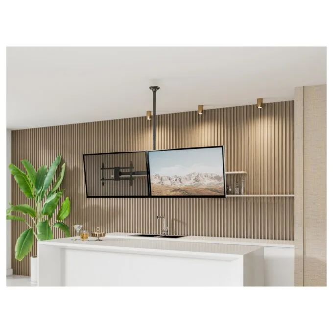 Equip Deckenhalterung 32'-60' 2TFT 40Kg Manu Dual-Screen sw lite Retail — image 8