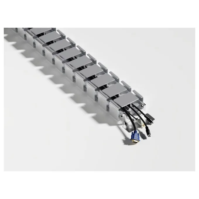 Equip Deluxe-Spiralkabelschlauch mit Untertischmontage grau lite Retail — image 3