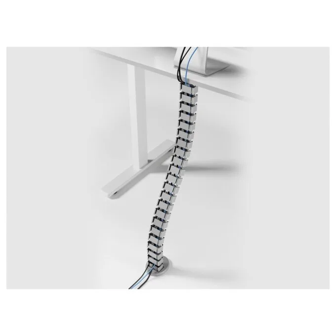 Equip Deluxe-Spiralkabelschlauch mit Untertischmontage grau lite Retail — image 6