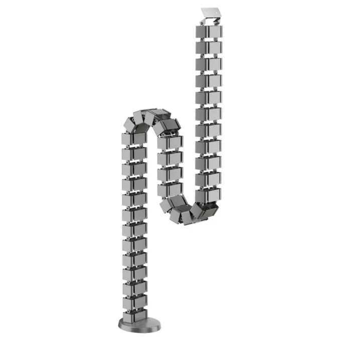 Equip Deluxe-Spiralkabelschlauch mit Untertischmontage grau lite Retail — image 1